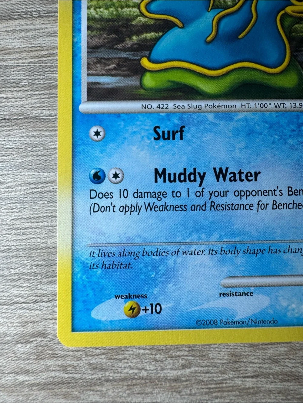 Shellos East Sea #73/Pokemon Majestic Dawn